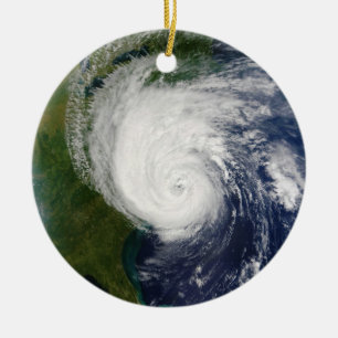 Ornement En Céramique L'oeil de l'ouragan Isabel 18 septembre 2003
