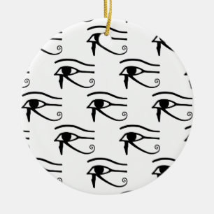 Ornement En Céramique L'Oeil Du Motif Horus