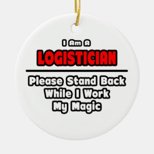 Ornement En Céramique Logisticien ... Travailler ma magie