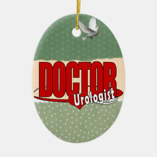 ORNEMENT EN CÉRAMIQUE LOGO DOCTOR UROLOGIST