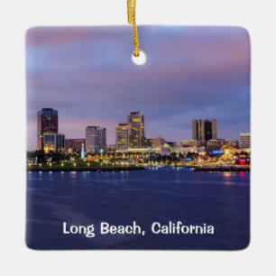 Ornement En Céramique Long Beach California