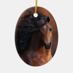 Ornement En Céramique L'ornement de cheval de Morgan