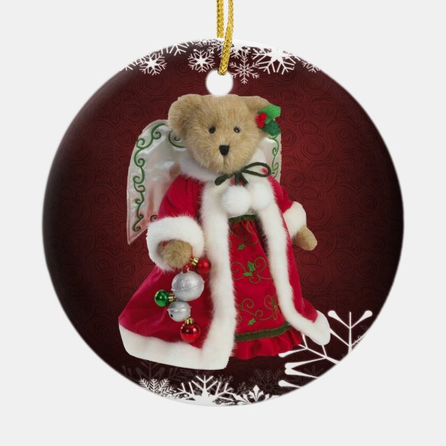 Ornement En Céramique L'Ornement de l'ours en peluche (Devant)