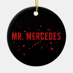 Ornement En Céramique M. Mercedes Logo