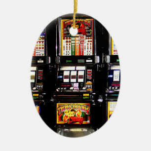 Ornement En Céramique Machines de rêve - Machines à sous Lucky