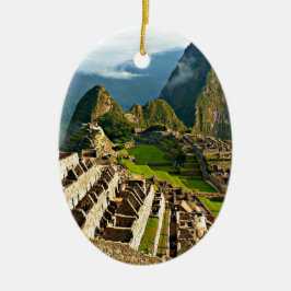 Ornement En Céramique Machu Picchu, Pérou