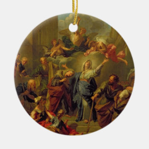 Ornement En Céramique Madonna du Magnificat