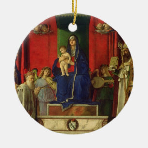 Ornement En Céramique Madonna et enfant (retable de Barbarigo) 1488