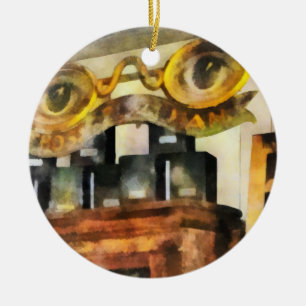 Ornement En Céramique Magasin de lunettes