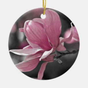 Ornement En Céramique Magnolia