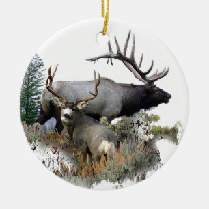 Ornement En Céramique Mâle de trophée de taureau de monstre