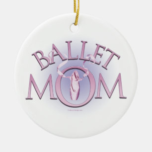 Ornement En Céramique Maman de ballet