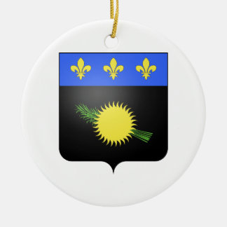 Ornement En Céramique Manteau de la Guadeloupe (France) des bras