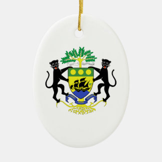 Ornement En Céramique Manteau du Gabon des bras