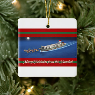 Ornement En Céramique Manukai Christmas Ornament 2025