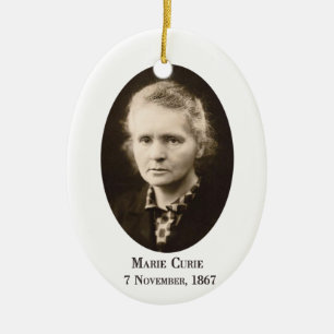 Ornement En Céramique Marie Curie