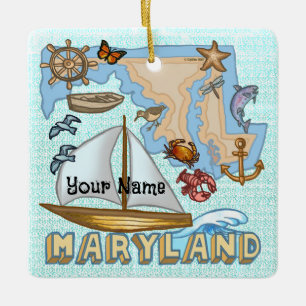 Ornement En Céramique Maryland