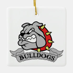 Ornement En Céramique Mason Bulldogs