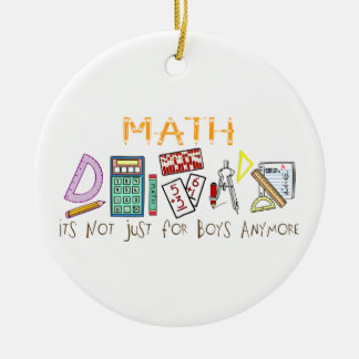 Ornement En Céramique Maths : Elles ne sont plus simplement pour des