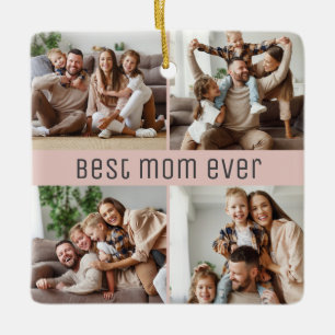 Ornement En Céramique Meilleure Maman de Tous les Temps Fête des Mères 5