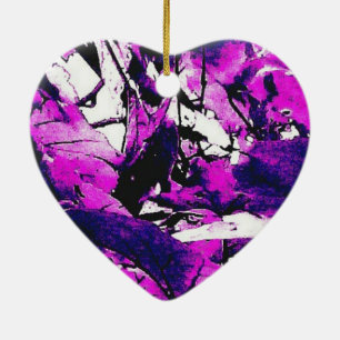 Ornement En Céramique Mélange d'Imaginaire de rêve violet