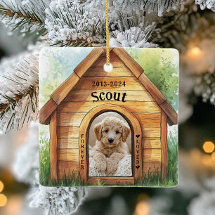 Ornement En Céramique Mémorial Personnalisé et Mignon pour Chien
