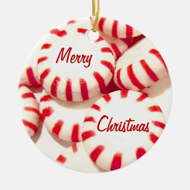 Ornement En Céramique Menthes poivrées (Devant)