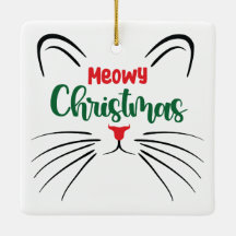 Meowe Noël Custom Kitty Chat Photo Noël