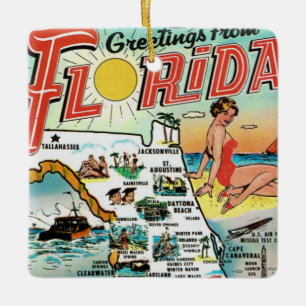 Ornement En Céramique Meurtres De Floride
