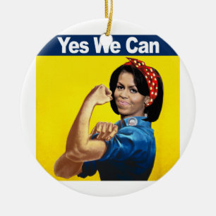 Ornement En Céramique MICHELLE le RIVEUR - OUI NOUS CAN.png