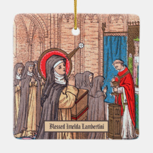 Ornement En Céramique Miracle de la B. Imelda Lambertini (VVP 010)