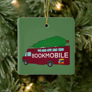 Ornement En Céramique Mobile avec arbre de Noël en haut