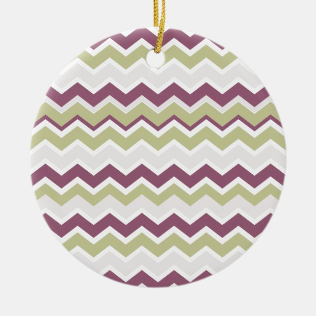 Ornement En Céramique Modèle des couleurs tendance 2013 (Devant)