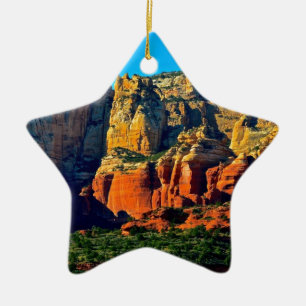 Ornement En Céramique Montagnes de Sedona