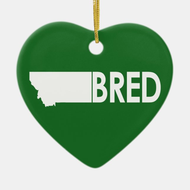 Ornement En Céramique Montana Bred (Devant)