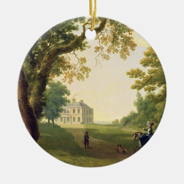 Ornement En Céramique Montez Kennedy, comté Wicklow, Irlande, 1785 (Devant)