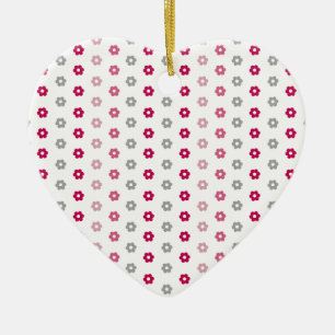 Ornement En Céramique Motif Fleur marguerite