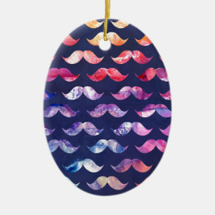 Ornement En Céramique Motif mignon avec aquarelle