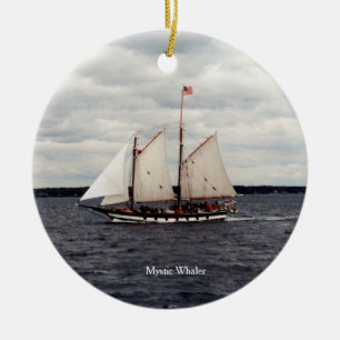 Ornement en céramique Mystic Whaler