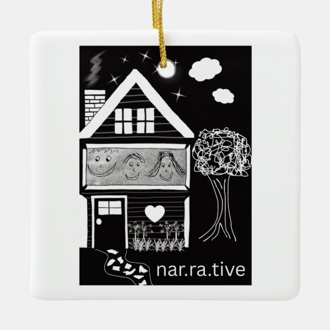 Ornement En Céramique narratif (Devant)
