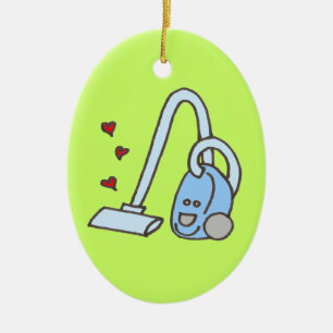 Ornement En Céramique Nettoyeur de vide avec coeur