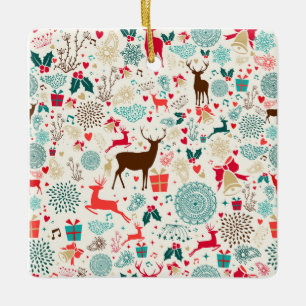 Ornement En Céramique Noël