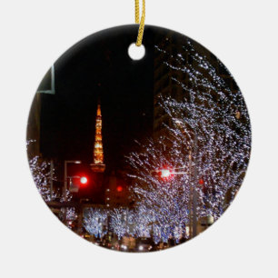 Ornement En Céramique Noël à Tokyo, Japon