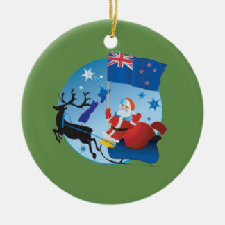 Ornement En Céramique Noël de la Nouvelle Zélande