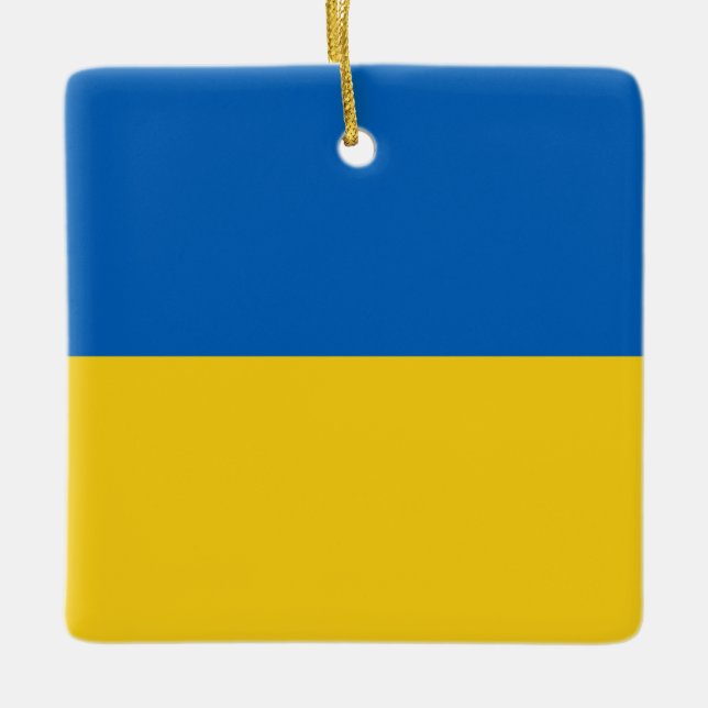 Ornement En Céramique Noël de l'Ukraine (Devant)