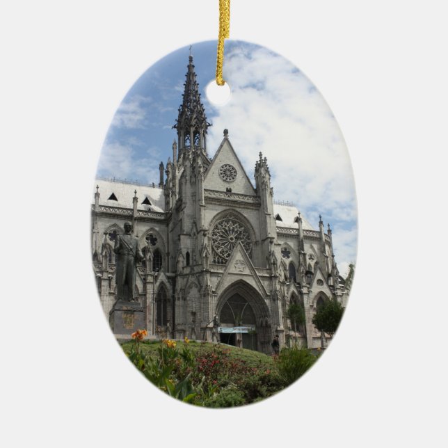 Ornement En Céramique Noël de Quito (Devant)
