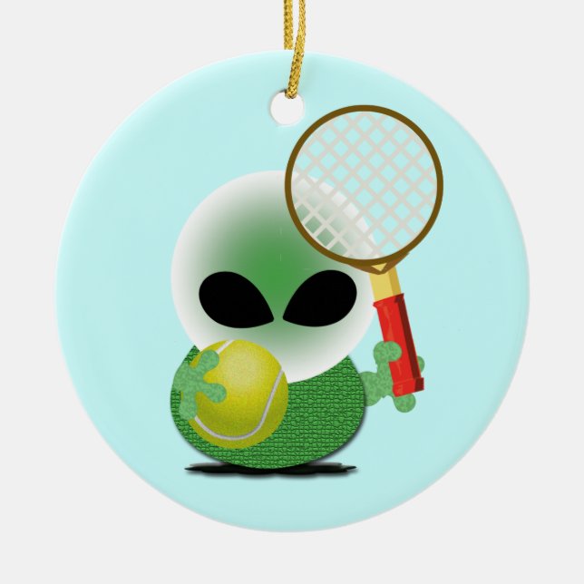 Ornement En Céramique Noël de sports (Devant)