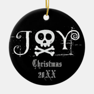 Ornement En Céramique Noël gothique de joie
