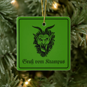 Ornement En Céramique Noël Krampus