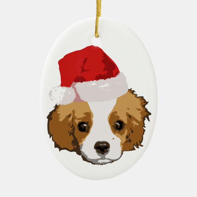 Ornement En Céramique Noël très cavalier Oranament (Devant)